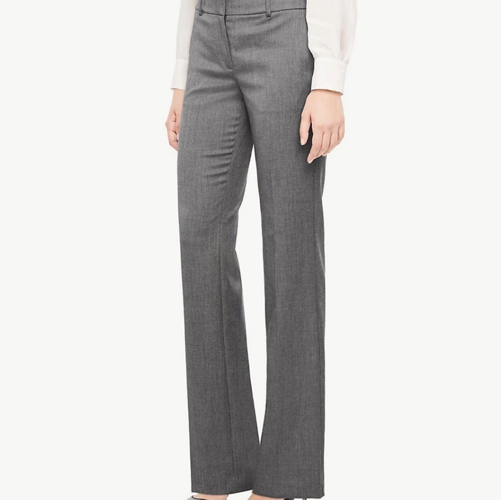 Ann Taylor Trouser in Sharkskin
